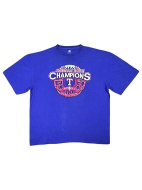 MLB Genuine Merchandise 2010 American League Champs Texas Rangers Tee - Size 2XL
